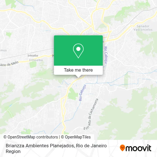 Brianzza Ambientes Planejados map