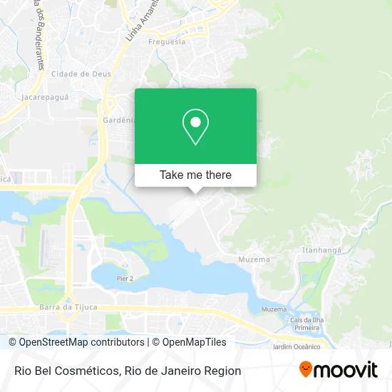 Rio Bel Cosméticos map