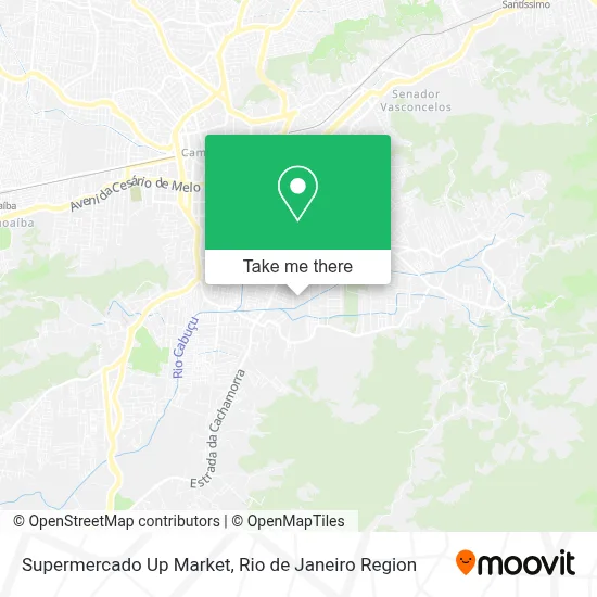 Supermercado Up Market map