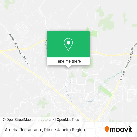 Aroeira Restaurante map