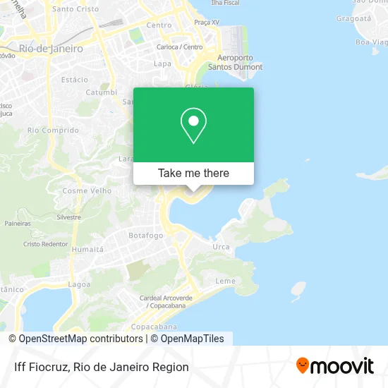 Iff Fiocruz map