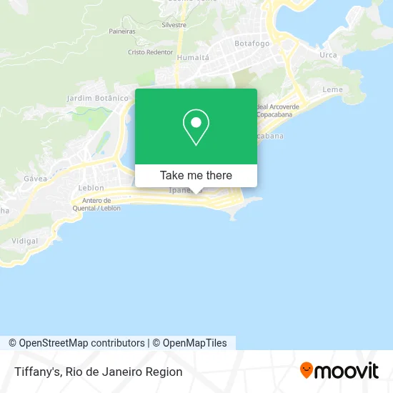 Tiffany's map