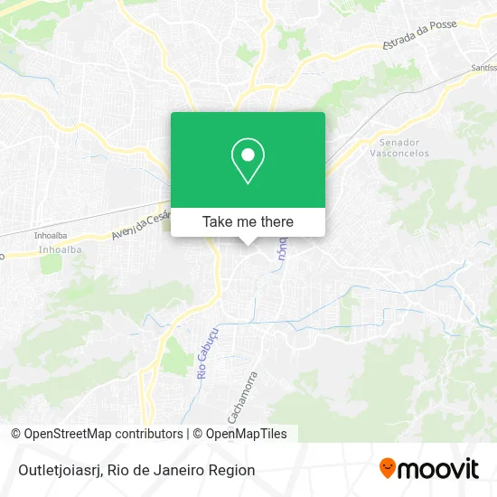 Outletjoiasrj map