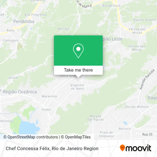 Chef Concessa Félix map