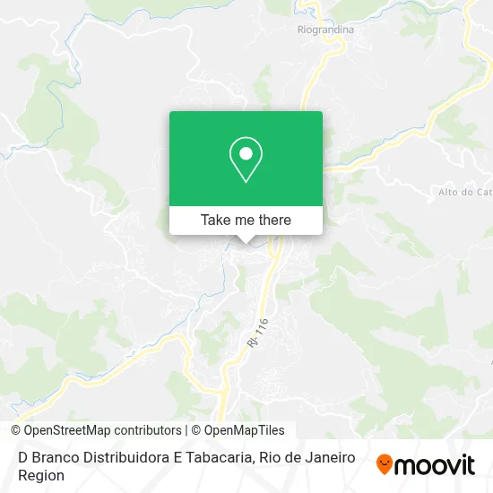 D Branco Distribuidora E Tabacaria map
