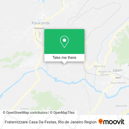 Fraternizzare Casa De Festas map