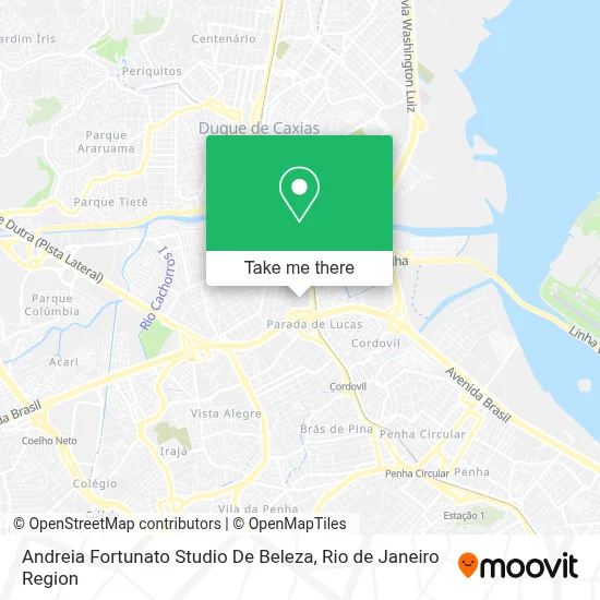 Andreia Fortunato Studio De Beleza map