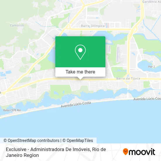 Exclusive - Administradora De Imóveis map