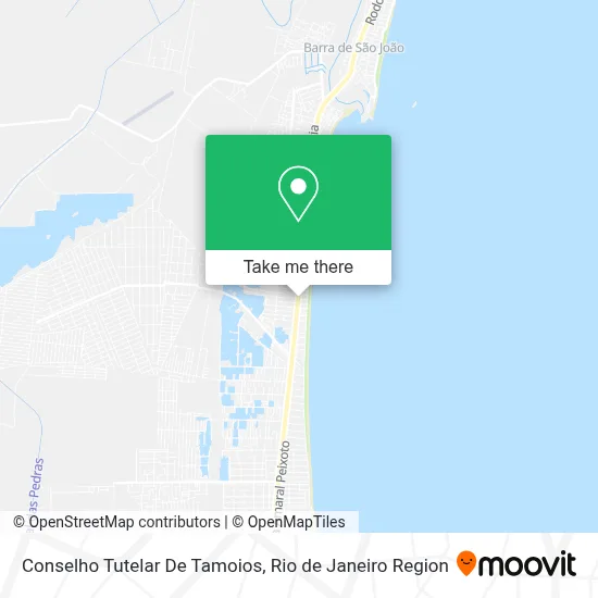 Conselho Tutelar De Tamoios map