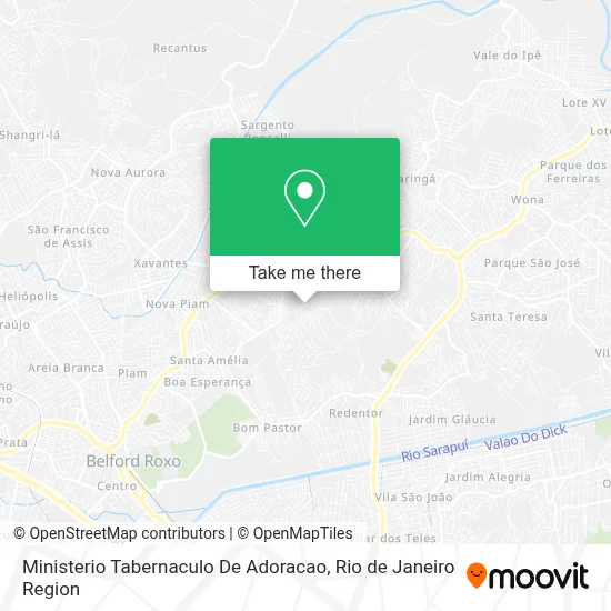 Ministerio Tabernaculo De Adoracao map
