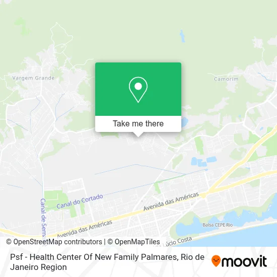 Psf - Health Center Of New Family Palmares map