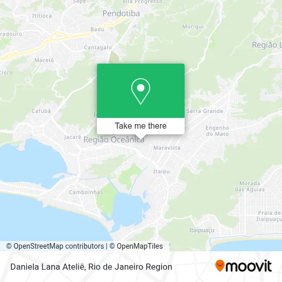 Daniela Lana Ateliê map