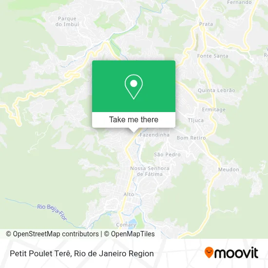 Petit Poulet Terê map