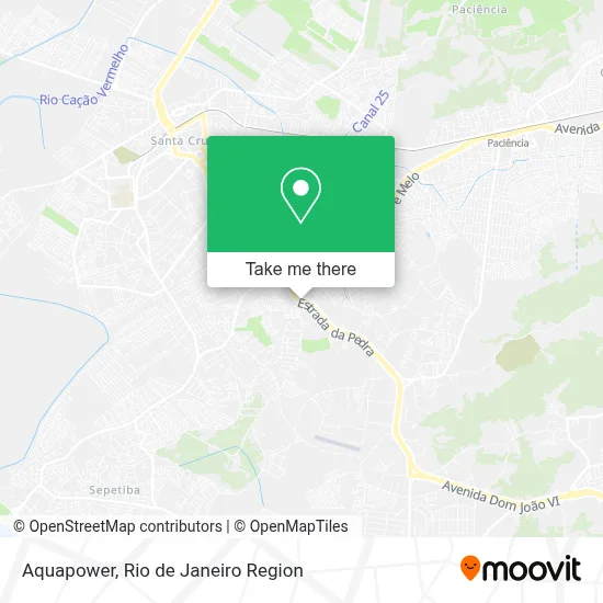 Aquapower map