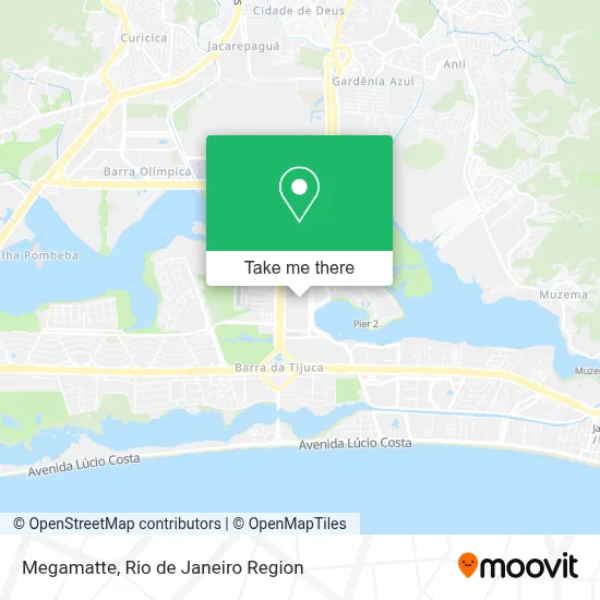 Megamatte map