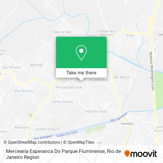 Mercearia Esperanca Do Parque Fluminense map