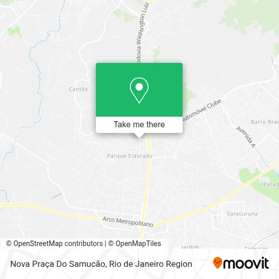 Nova Praça Do Samucão map