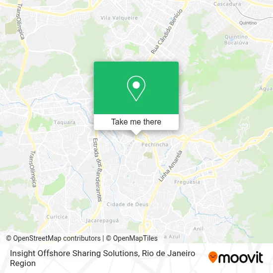 Insight Offshore Sharing Solutions map