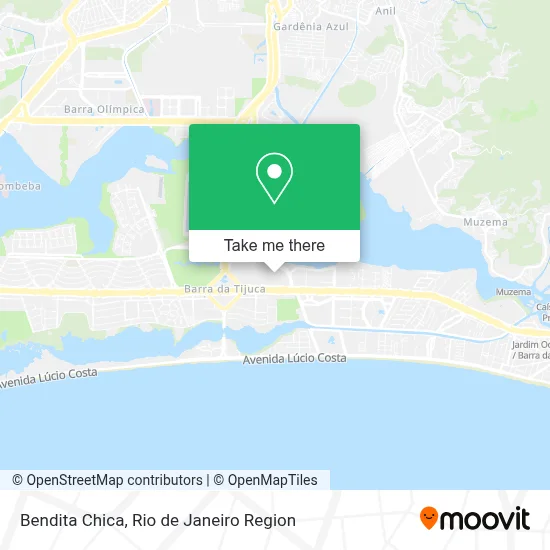 Bendita Chica map
