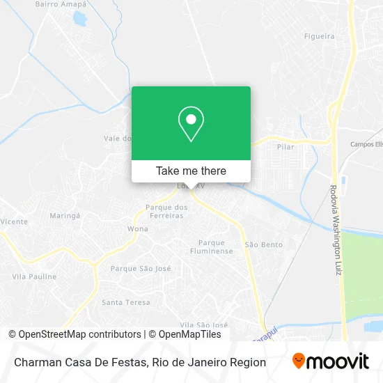 Charman Casa De Festas map