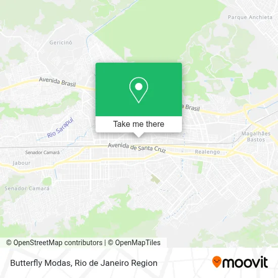 Butterfly Modas map