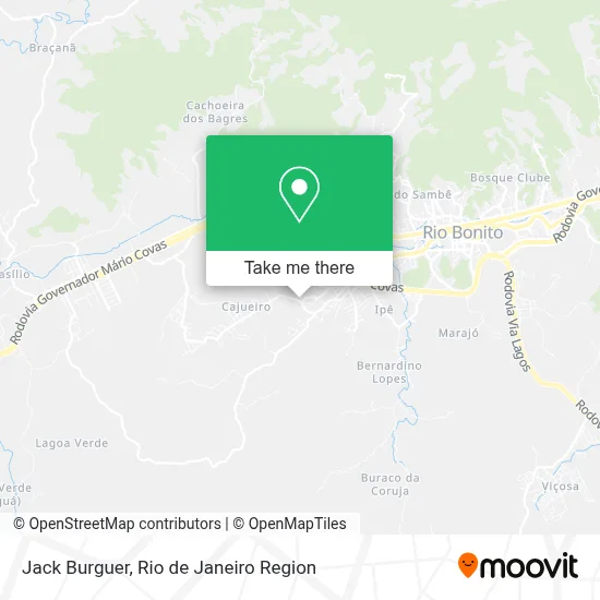 Jack Burguer map