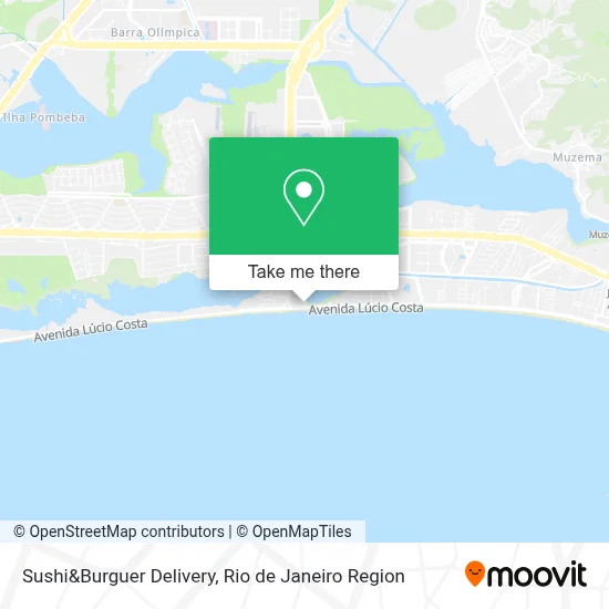 Sushi&Burguer Delivery map