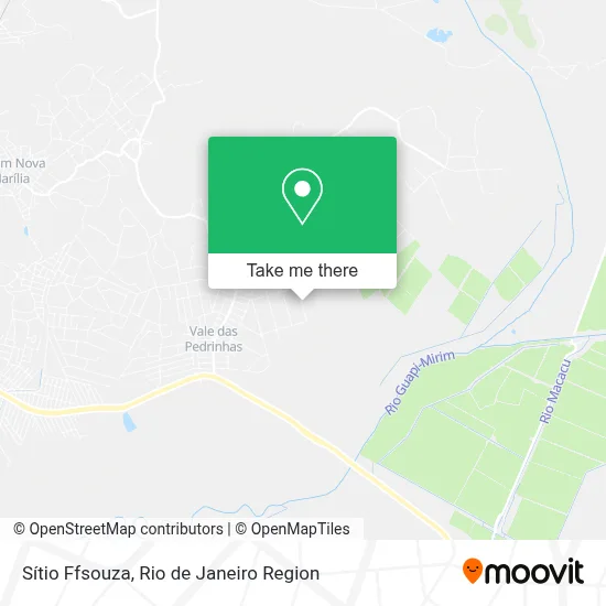 Sítio Ffsouza map