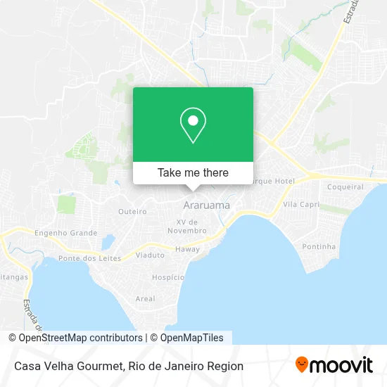 Casa Velha Gourmet map