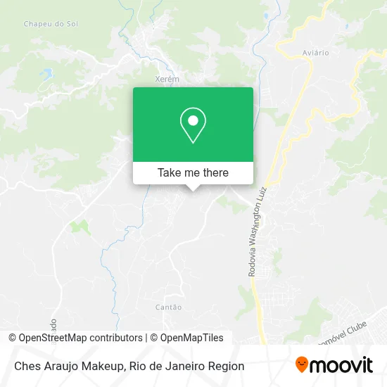Ches Araujo Makeup map
