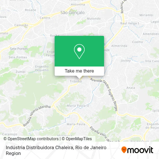 Indústria Distribuidora Chaleira map