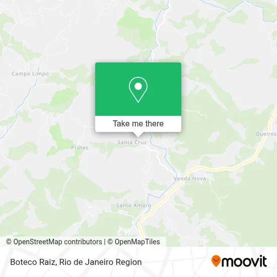Boteco Raiz map