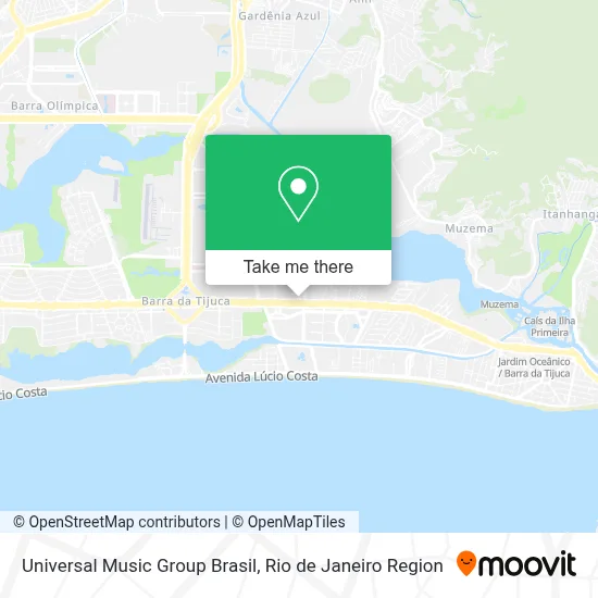Universal Music Group Brasil map
