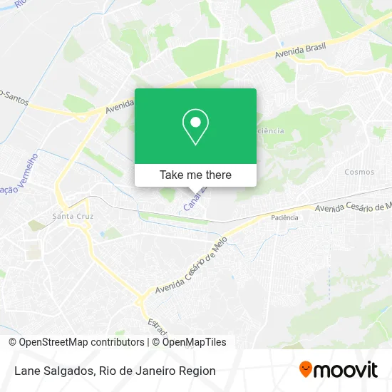 Lane Salgados map
