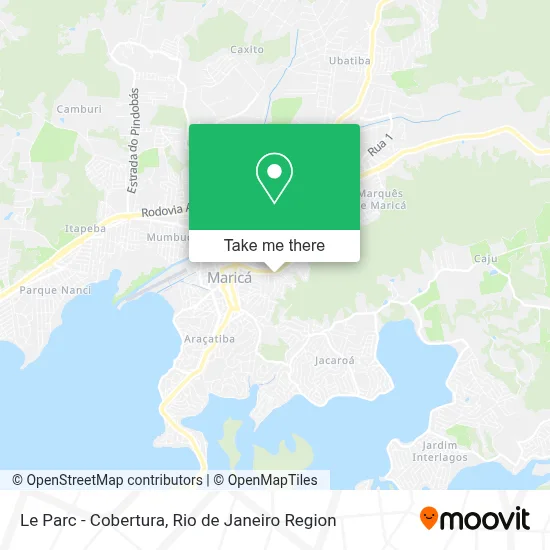 Le Parc - Cobertura map