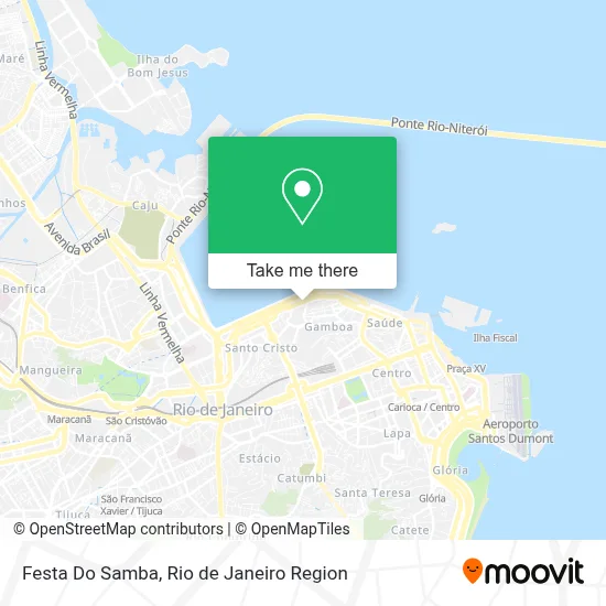 Festa Do Samba map
