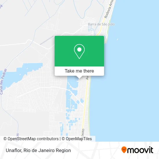 Unaflor map