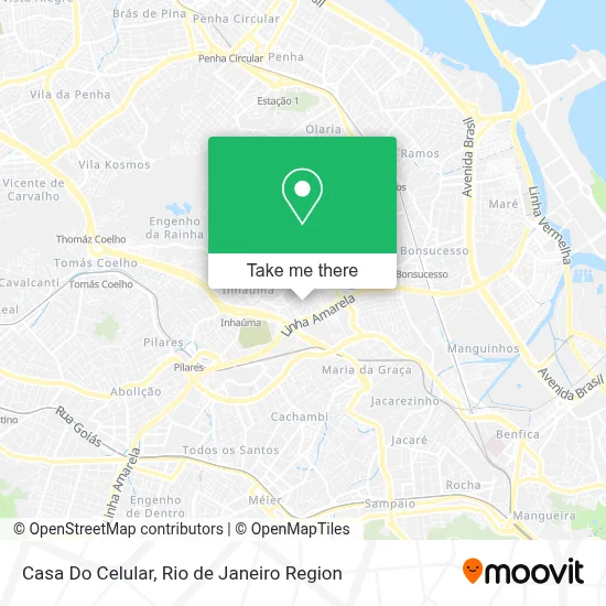 Casa Do Celular map