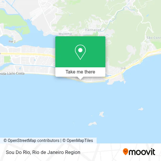 Sou Do Rio map
