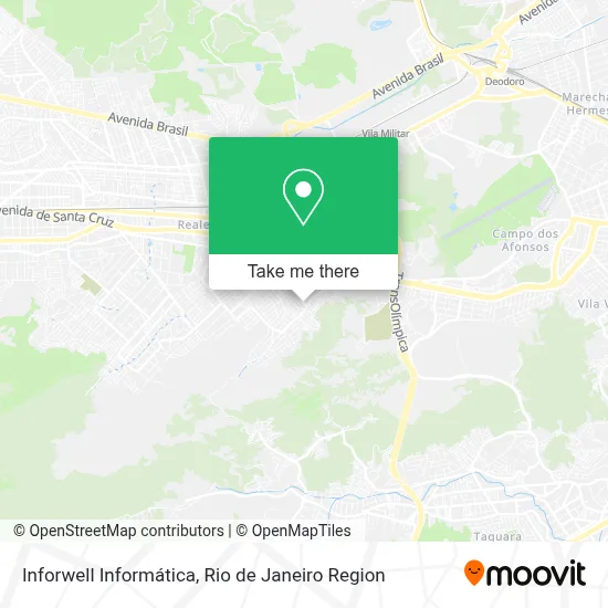 Inforwell Informática map