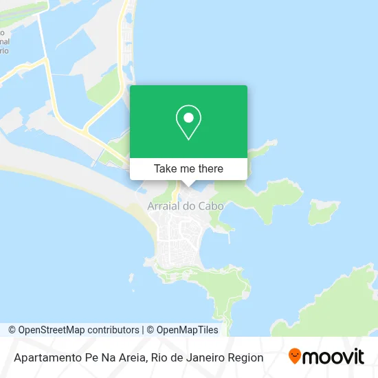 Apartamento Pe Na Areia map