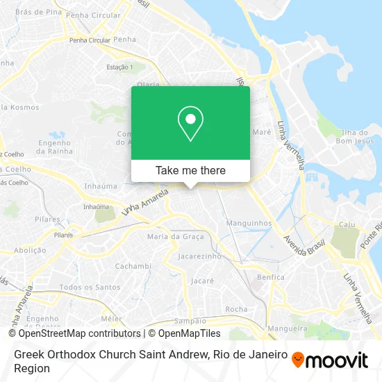 Greek Orthodox Church Saint Andrew map