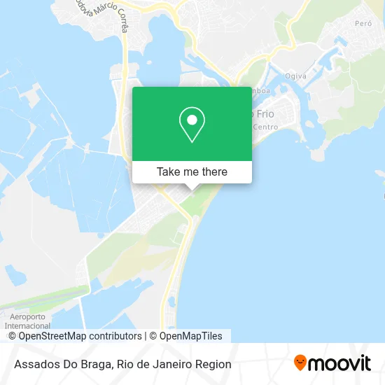Assados Do Braga map