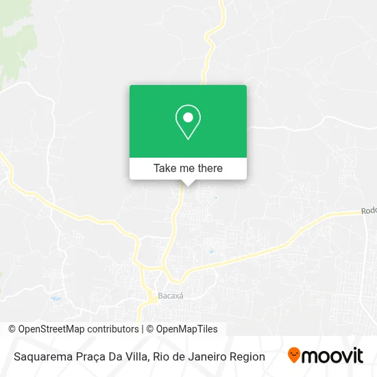 Saquarema Praça Da Villa map