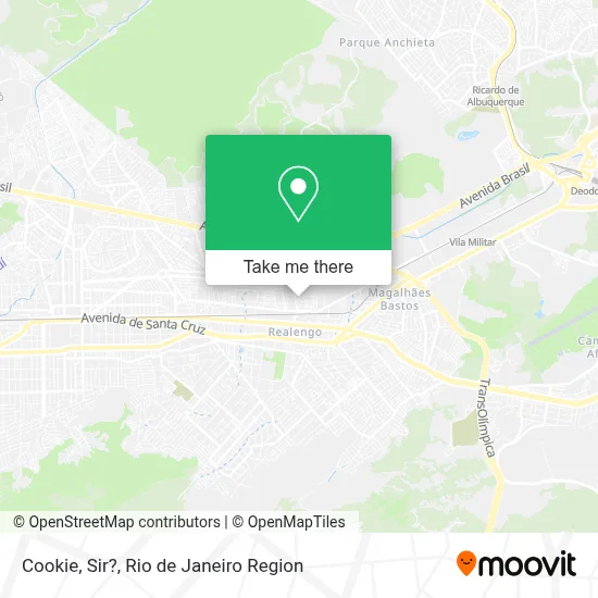Cookie, Sir? map