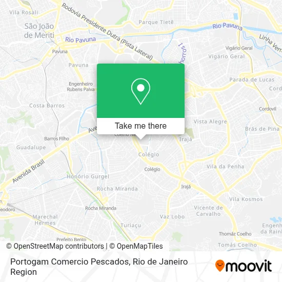 Portogam Comercio Pescados map