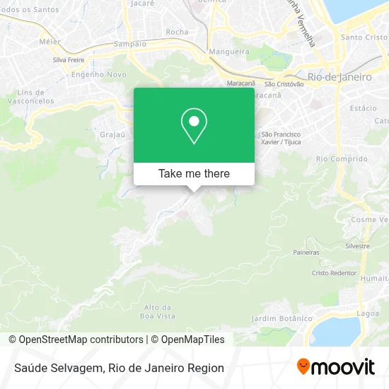 Saúde Selvagem map