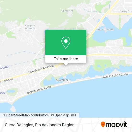 Curso De Ingles map