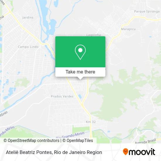 Ateliê Beatriz Pontes map
