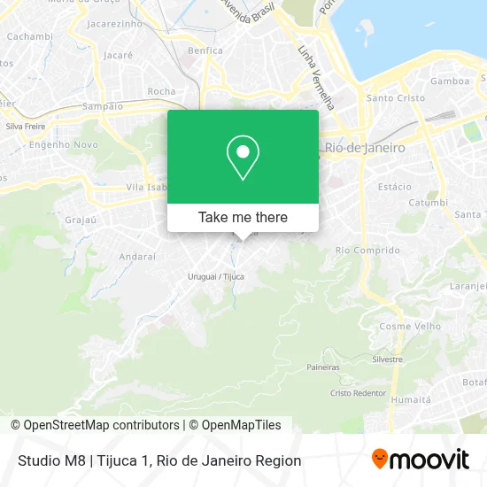 Studio M8 | Tijuca 1 map